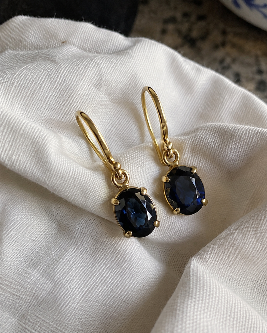 Midnight Drop Earrings