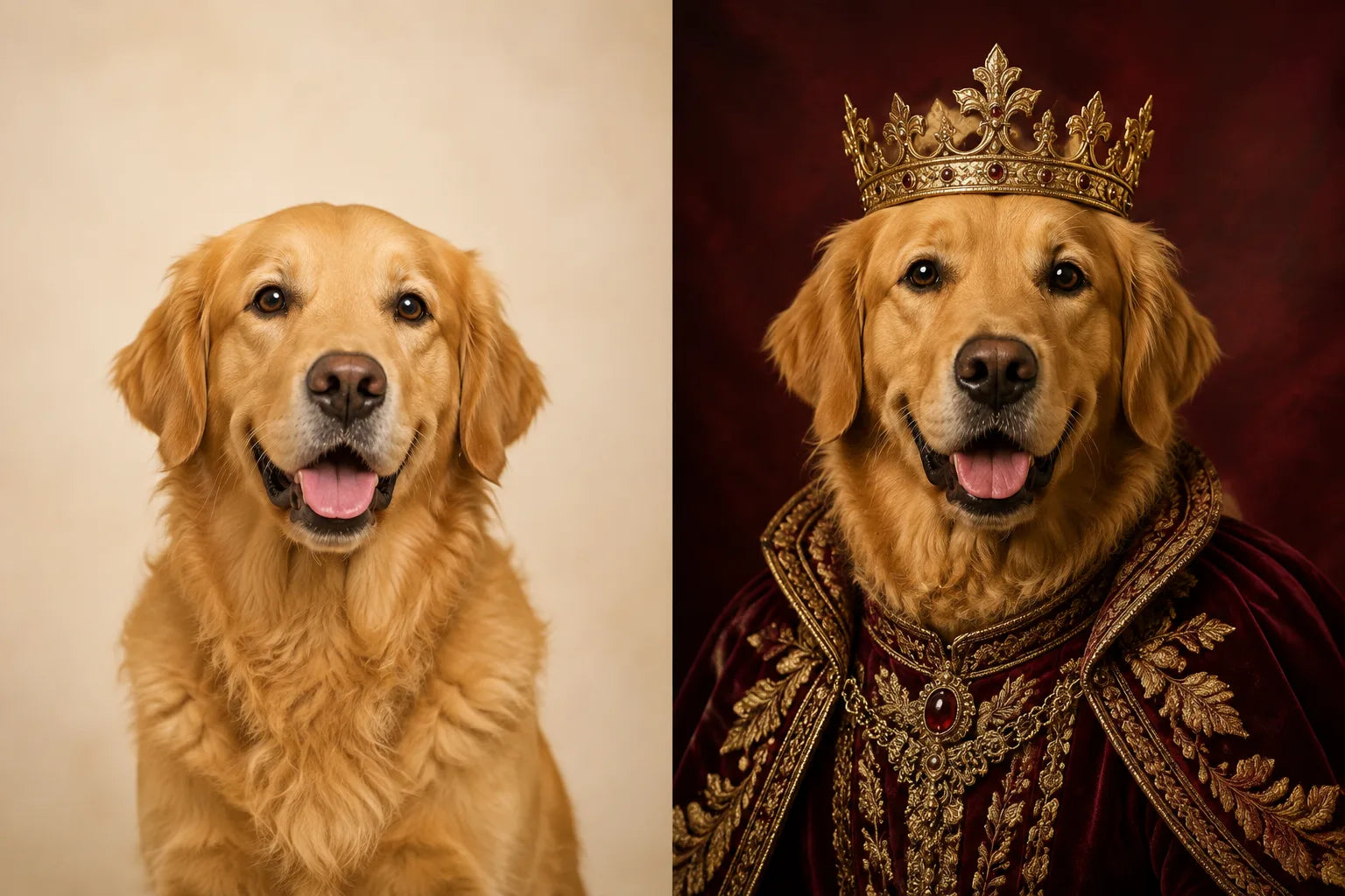 YOUR DOG. BUT ROYAL.